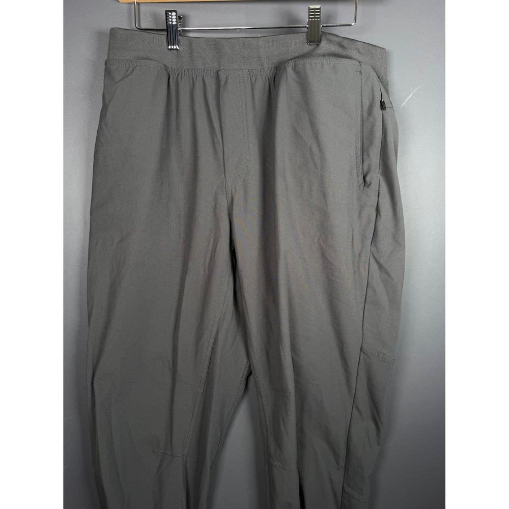Legends Aviation Pant Mens XL Gray Performance Jogger Tapered Zipper Pockets